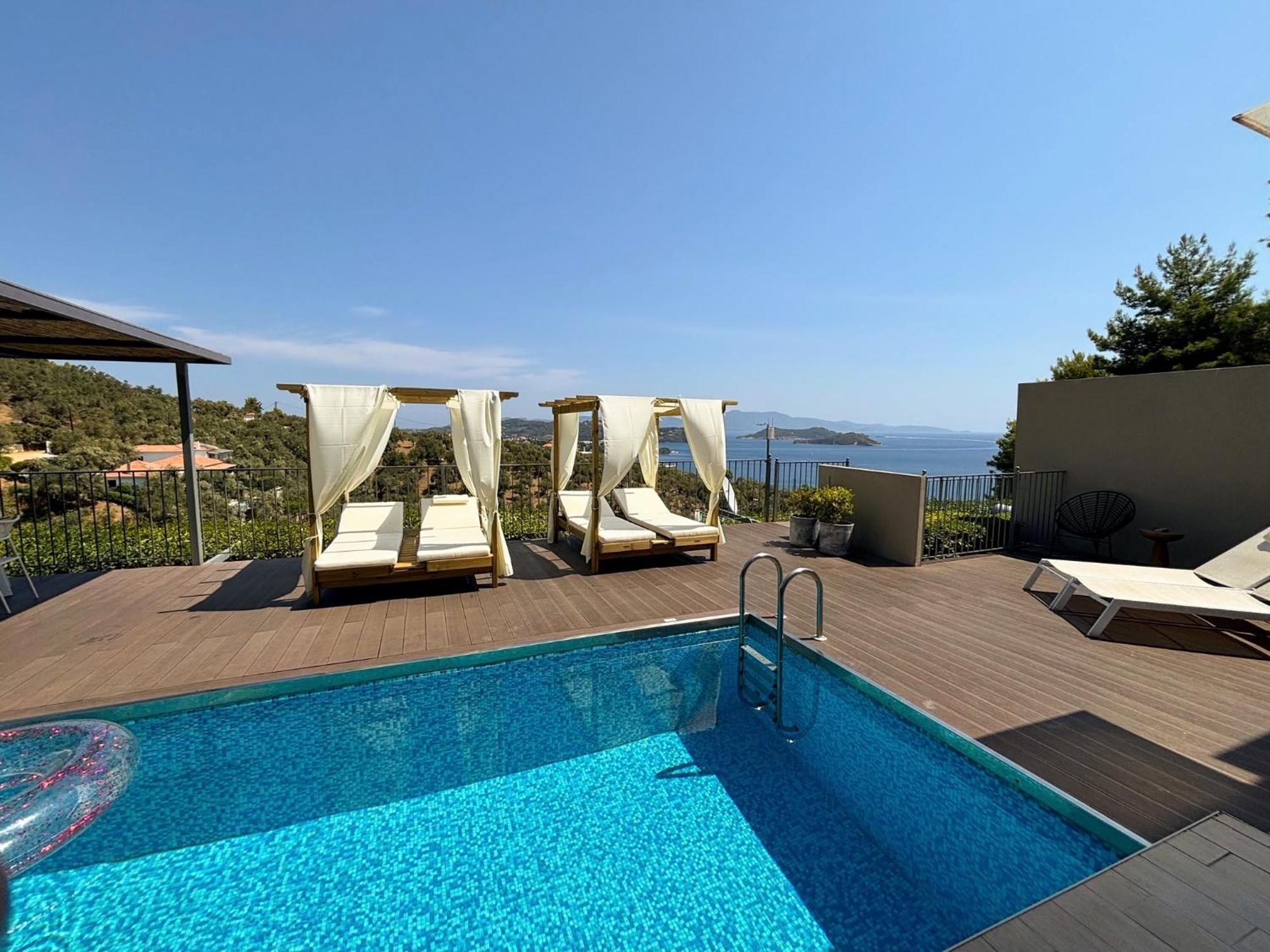 Skiathos Gea Villas Achladies  Exterior foto